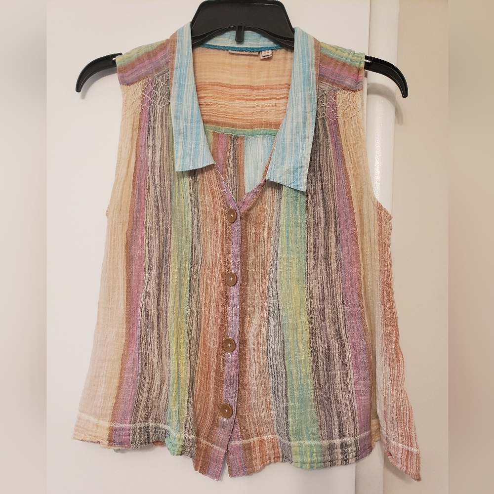 Holding Horses Sheer Top Sz 6